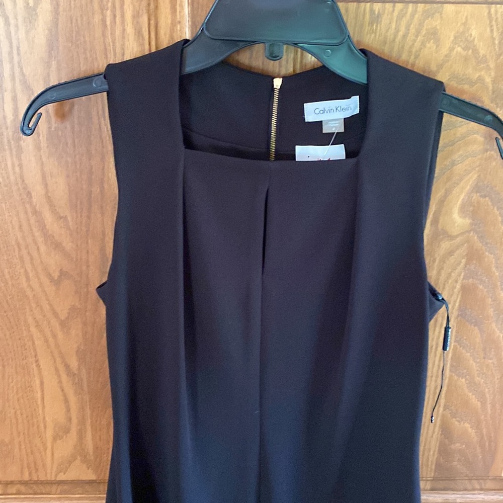 Calvin Klein keyhole little black dres
